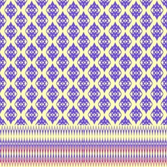 Geometric ethnic pattern seamless. seamless pattern. design for fabric, curtain, purple background.