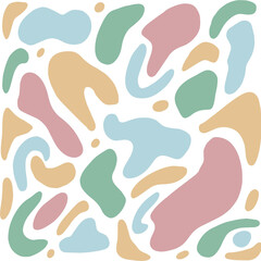 seamless background with footprints