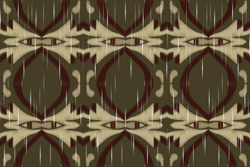 Motif Ikat Paisley Embroidery Background. Ikat Designs Geometric Ethnic Oriental Pattern Traditional. Ikat Aztec Style Abstract Design for Print Texture,fabric,saree,sari,carpet.