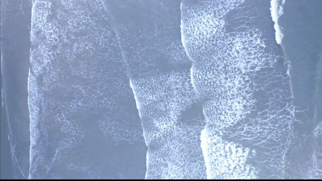 Filme a&eacute;reo da praia de Peruibe