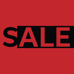 Sale logo badge Vector sale post