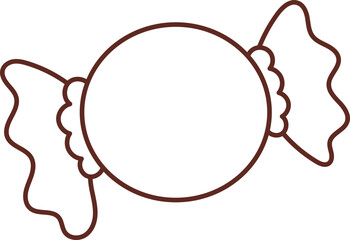 Christmas lines, coloring book elements, cute, super cute cartoons