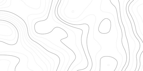 Topographic line contour map background. Abstract wavy topographic map and curved lines background. Abstract geographic wave grid line map. - obrazy, fototapety, plakaty
