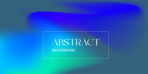 Abstract background horizontal template design pastel gradient blue color