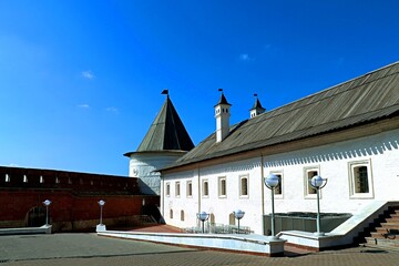 Stone white chambers on the territory of the Kazan Kremlin