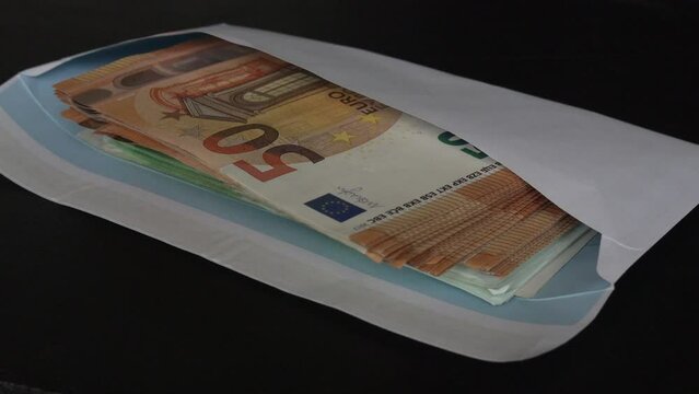 Billets de 50 Euros.