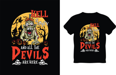 Pumpkin Halloween giving out zombie hands with scary spider
