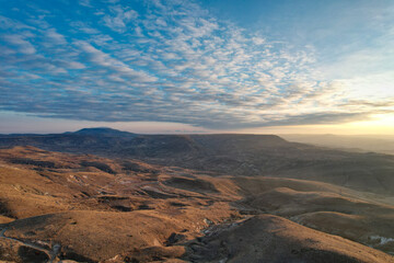 Cappadocia beautiful landscape in Turkey, Photo taken by Drone