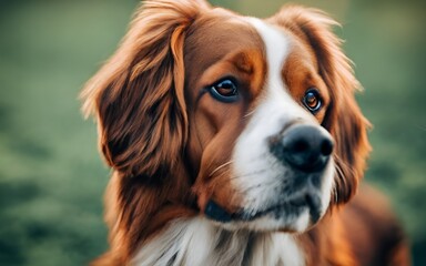 close up of a dog _ portrait of dog _ Brown Dog _ Sad Dog _ Ai Image 