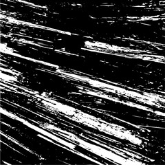 Vector brush sroke texture. Distressed uneven grunge background. Abstract distressed vector illustration. Overlay over any design to create interesting effect and depth. Black isolated on white. EPS10