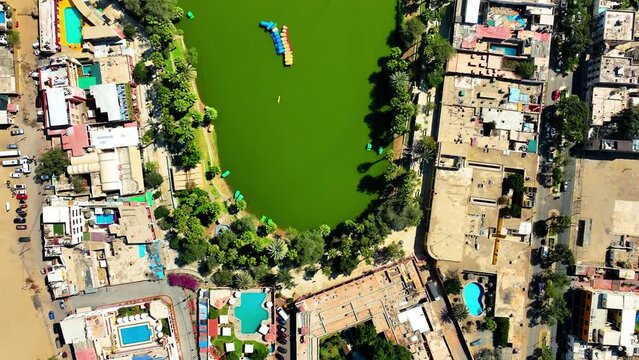 Oasis de La Huacachina en ICA Per&uacute;