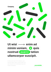 Vector layout template design for sports event, companies or any business related. Design with abstract geometric shapes for flyer, poster, cover, brochure, banner or background. 