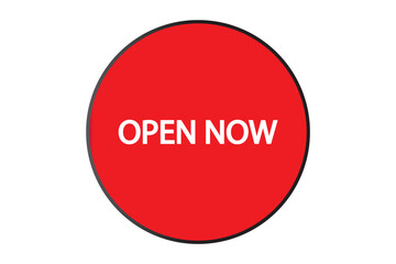 Open now neon exclusive logo, colorful design, element, website banner advertising colorful background business concept shop design vector illustration. 
