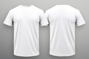 White t-shirt mock-up 