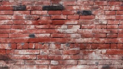 Red Brick Wall Texture Background