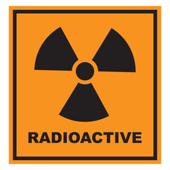 Fototapeta premium Chemical hazard icon