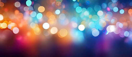 A perfect background with vibrant bokeh lights ideal for your backdrop
