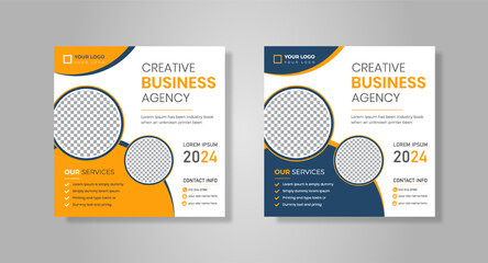Instagram post and social media template