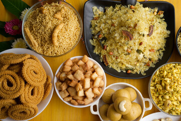 Diwali snacks Diwali faral Festival food items Festival snacks from Maharashtra