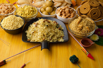 Diwali snacks Diwali faral Festival food items Festival snacks from Maharashtra