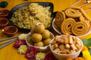 Diwali snacks Diwali faral Festival food items Festival snacks from Maharashtra