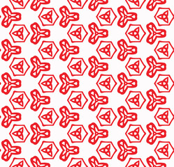 Multi color seamless abstract pattern. Background and backdrop. Multi Colored. Colorful ornamental design. Colored mosaic ornaments. Vector graphic illustration. EPS10.