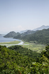 Obraz na płótnie Canvas Jezioro Szkoderskie, Skadarsko Jezero, Czarnogóra, Montenegro, Europe