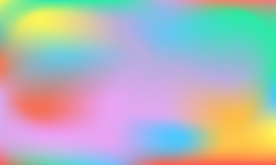 Gradient background with bright colors. 