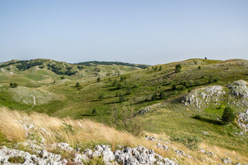 Fototapeta na wymiar wzgórza, Czarnogóra, Montenegro, Europe, Durmitor
