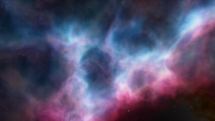 Obraz premium Space nebula, for use with projects on science, research, and education. Illustration 
