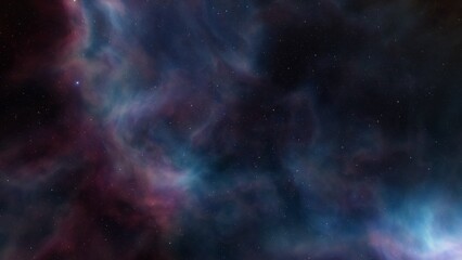 Naklejka premium Space nebula, for use with projects on science, research, and education. Illustration 