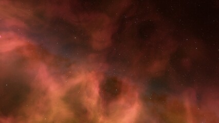 Space nebula, for use with projects on science, research, and education. Illustration
