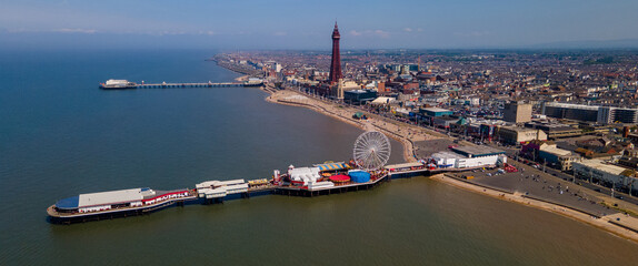 Blackpool, UK - obrazy, fototapety, plakaty