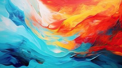 Colorful modern artwork, abstract background