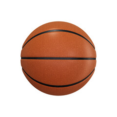 A Basketball Ball isolated on a white background