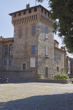 SOMMA LOMBARDO, VARESE ITALY, CASTLE VISCONTI DI SAN VITO