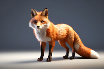 Fototapeta premium fox vulpes