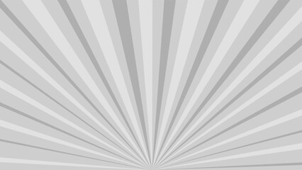 Grey and white sunburst background