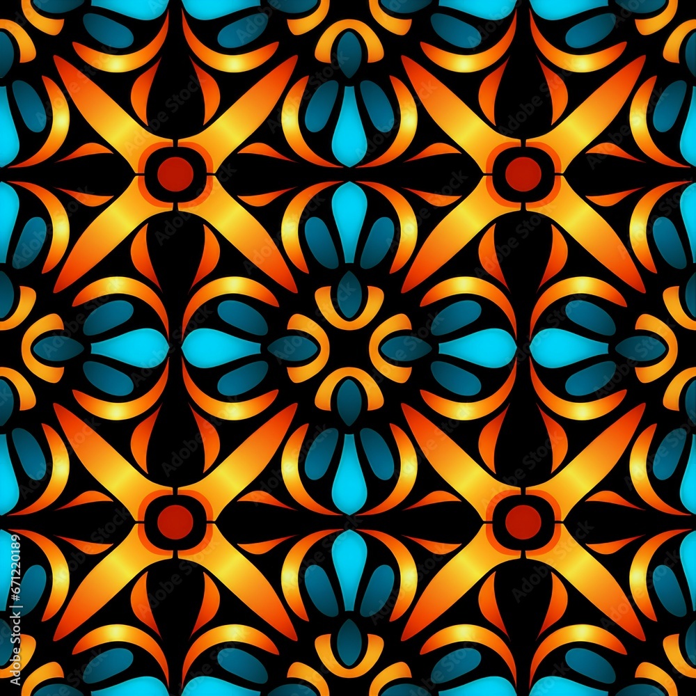 Poster Abstract Seamless Symmetry Pattern