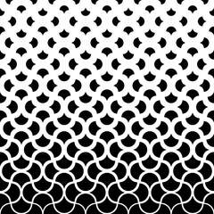 Geometric fade pattern. Abstract fades background. Degrade geometry design for prints. Geo modern fades ornament. Faded lattice. Halftone style. Fadew motive. Fading texture. Vector illustration