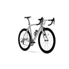 Fototapeta premium An image with white background with a Bicycle