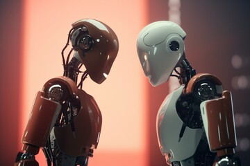 Conversations in Luminous Robotic Elegance.