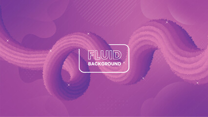 Abstract 3d colorful fluid background design. Can be used for advertising, marketing, presentation. Vector Illustration.