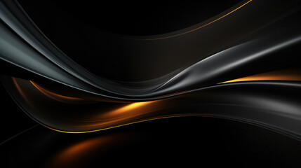 Obraz premium Stylish Dark Wave as Background Wall Art Wallpaper Backdrop Digital Art