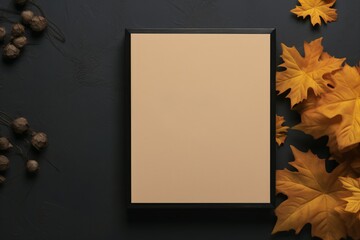 Autumn Memoirs: Frame and Foliage.