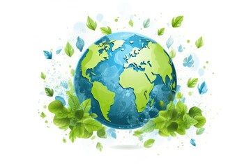 Earth day concept background.