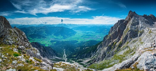 Berchtesgadener Alps - Alpejsi widok - obrazy, fototapety, plakaty