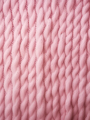 Soft pink textured abstract knitted background 