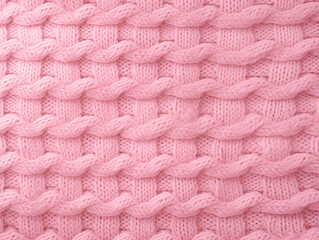 Soft pink textured abstract knitted background 