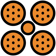 Fototapeta premium cookies